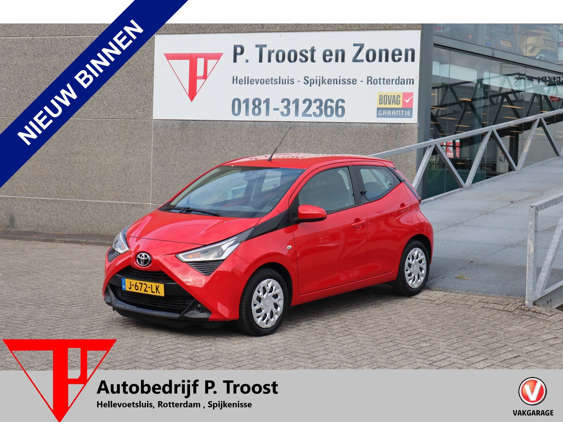 Toyota Aygo 1.0 VVT-i x-play Automaat Nederlandse auto/Apple, Auto's, 12 maanden, Stof, Gebruikt, 4 stoelen
