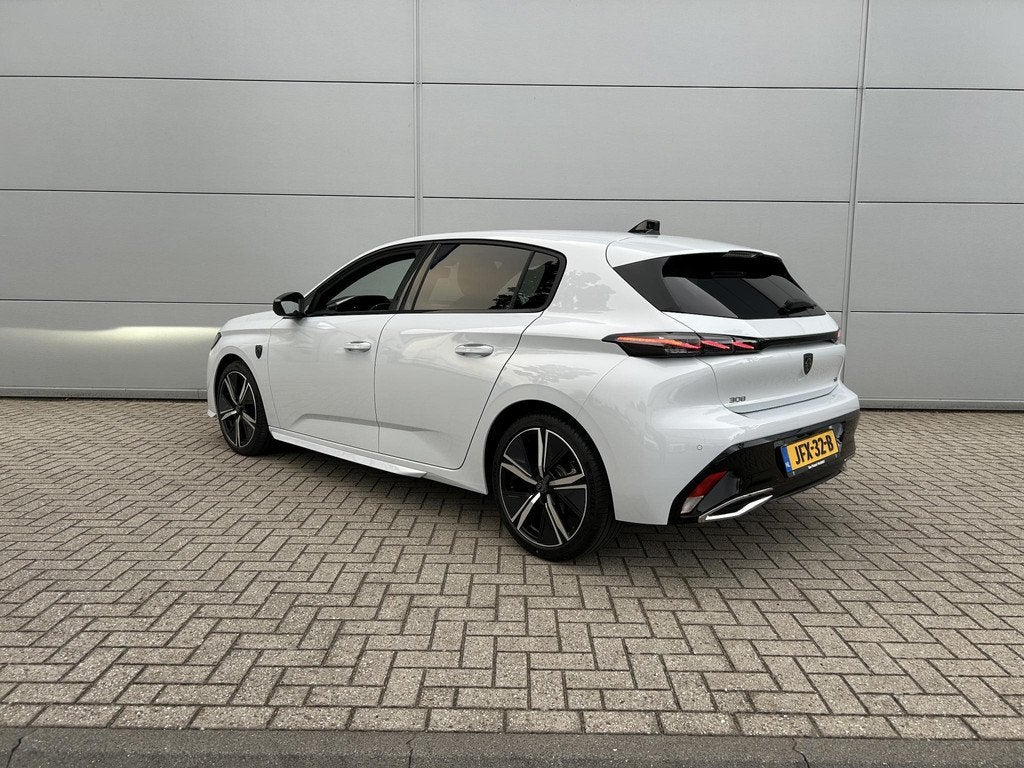 Peugeot 308 1.2 Hybrid 145 e-DCS6 GT | 360 camera | Adaptiev, Auto's, Peugeot, 145 pk, Stof, Euro 6, Wit