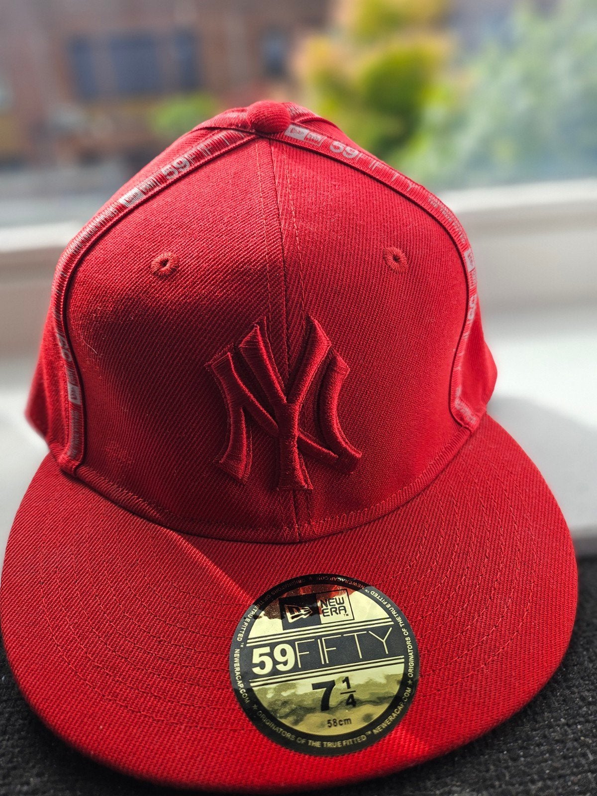 New Era 59Fifty New York Yankees Cap Rood Maat 58cm, Kleding | Heren, Hoeden en Petten, Nieuw, Pet, Ophalen of Verzenden
