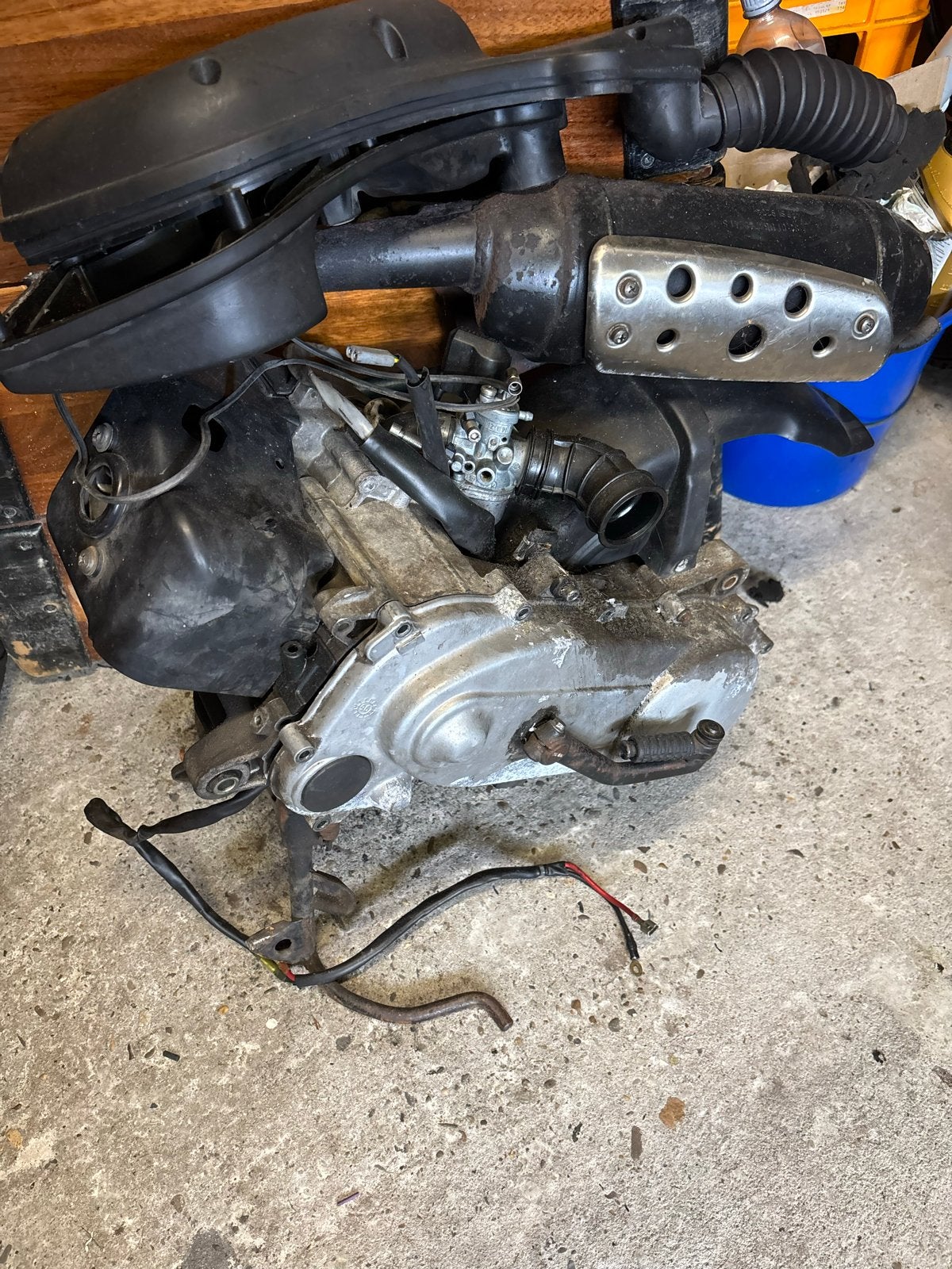 Piaggio Fr/type 50cc blok    Plug en play!, Ophalen, Gebruikt, Blok