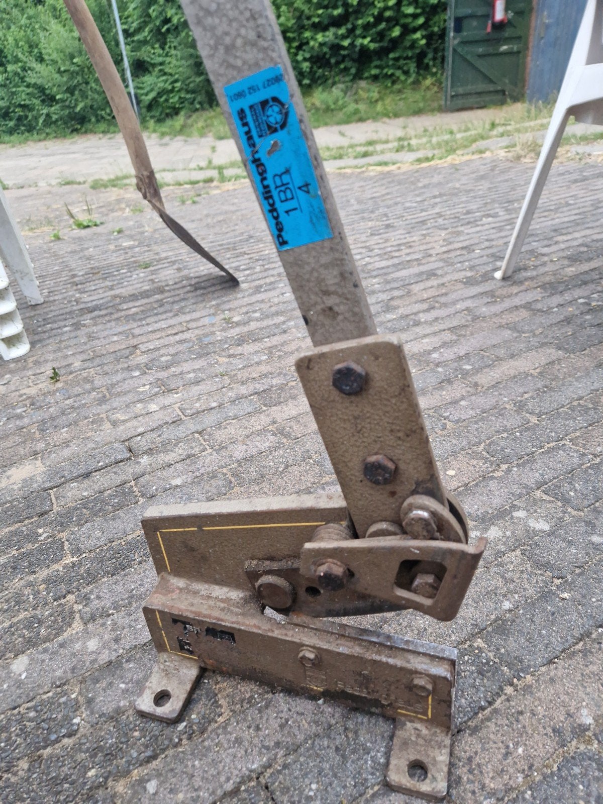 Peddinghaus 1BR Platenknipper, Ophalen, Gebruikt, Snijgereedschap, Overige merken