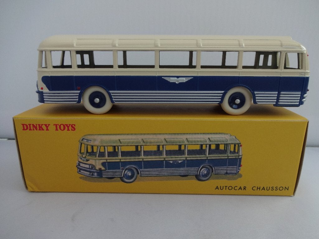 Chausson Autocar blauw/wit nr: 29F van Dinky Toys 1:66, Ophalen of Verzenden, Nieuw, Bus of Vrachtwagen