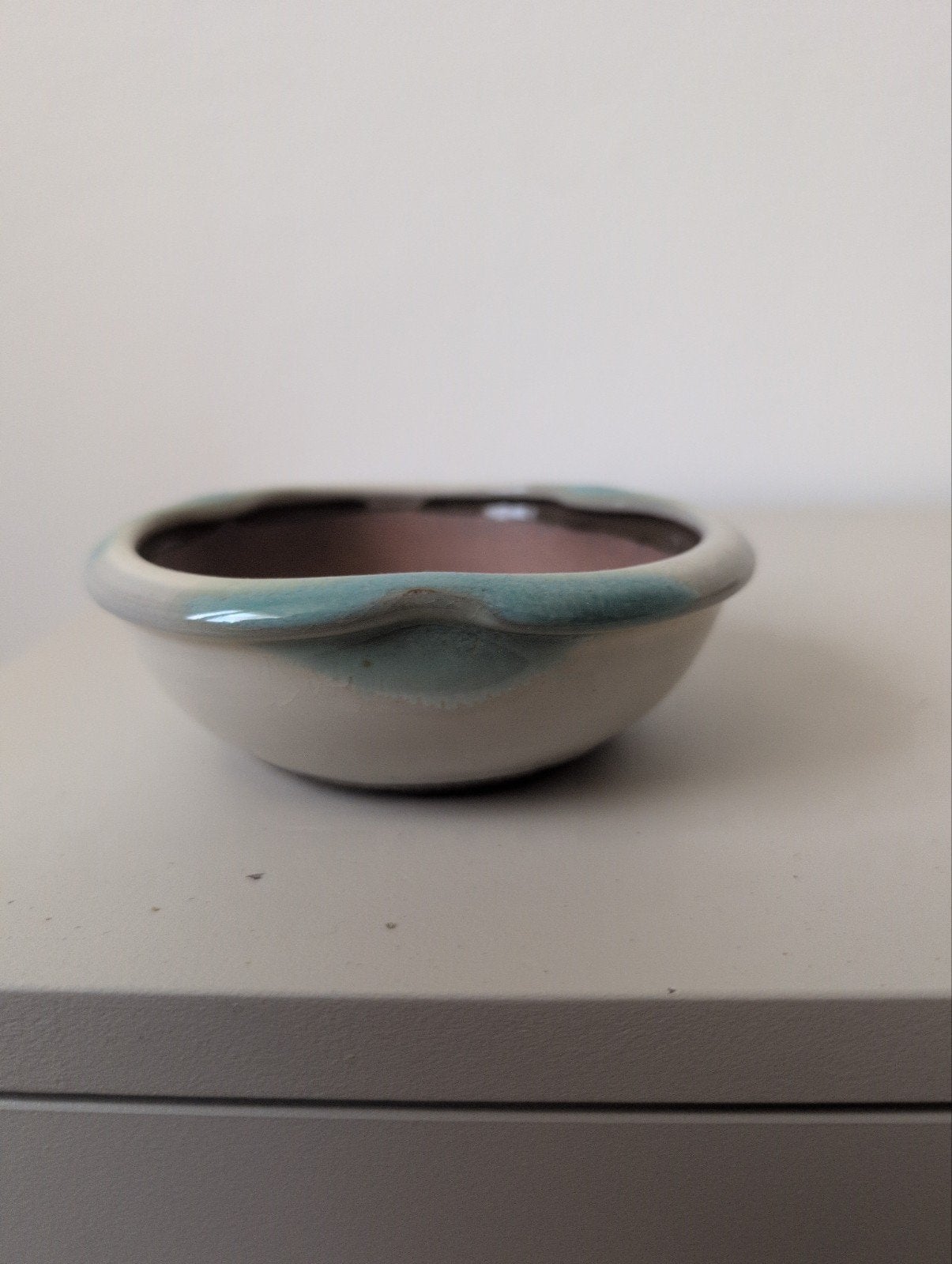 Japanse handgemaakte Tokoname bonsai pot 12x4 cm, Ophalen of Verzenden, Nieuw