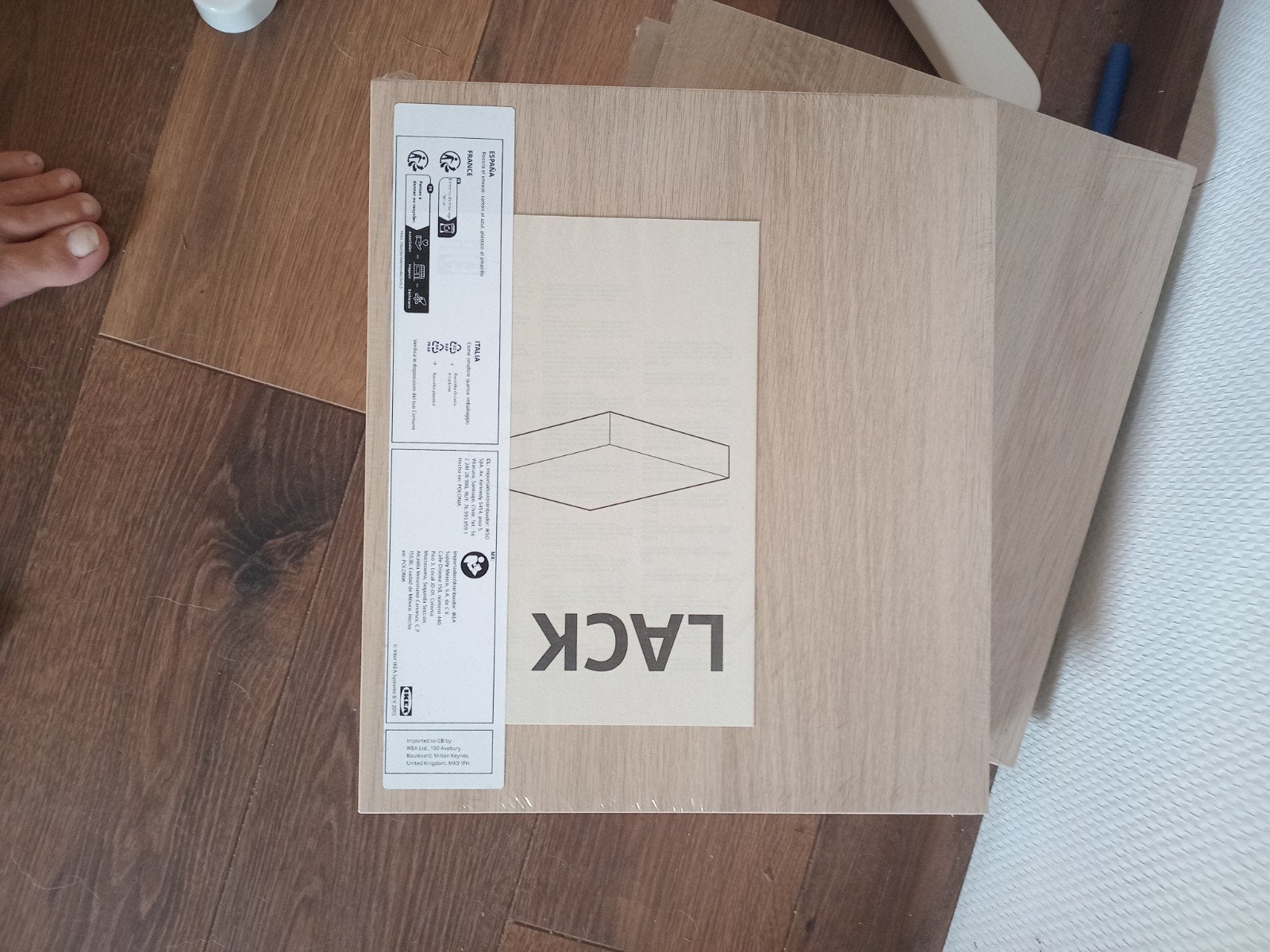 IKEA LACK wandplankjes 30x26 cm (nieuw in verpakking), Ophalen of Verzenden, Nieuw