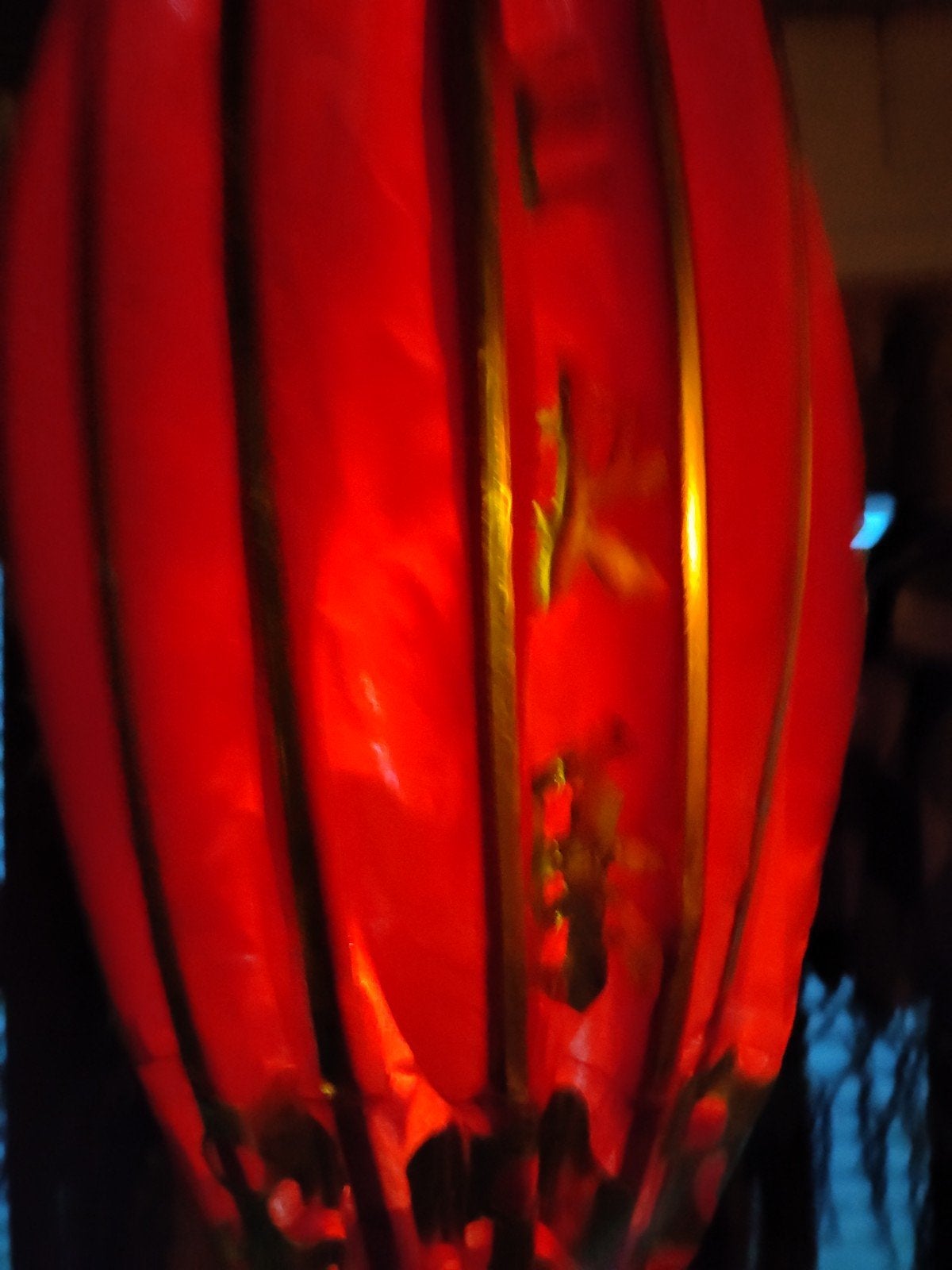 Chinese grote lampion, Ophalen