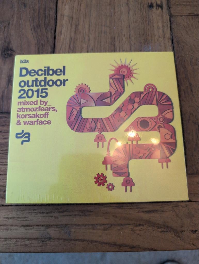 Decibel Outdoor 2015 CD - Mixed by Atmozfears, Korsakoff, Ophalen of Verzenden, Nieuw in verpakking, Techno of Trance