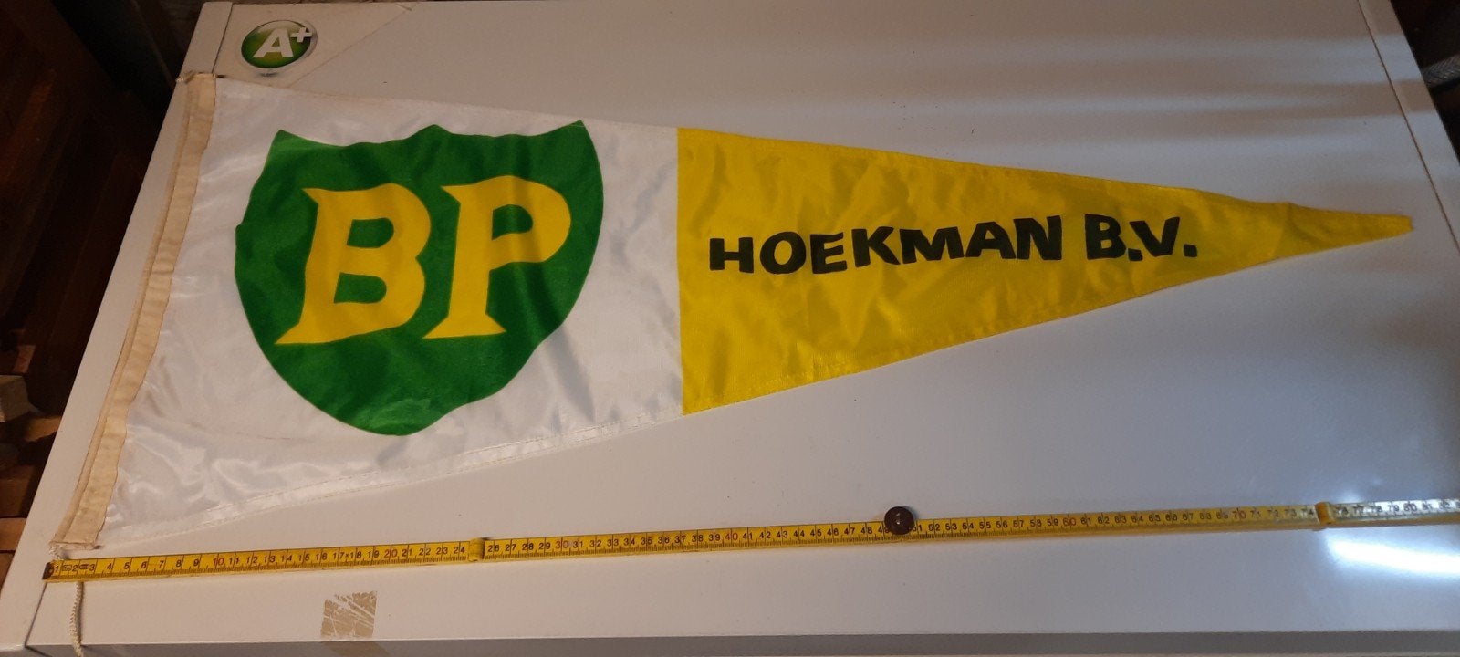 Vaantje met BP opdruk., Ophalen of Verzenden, Gebruikt
