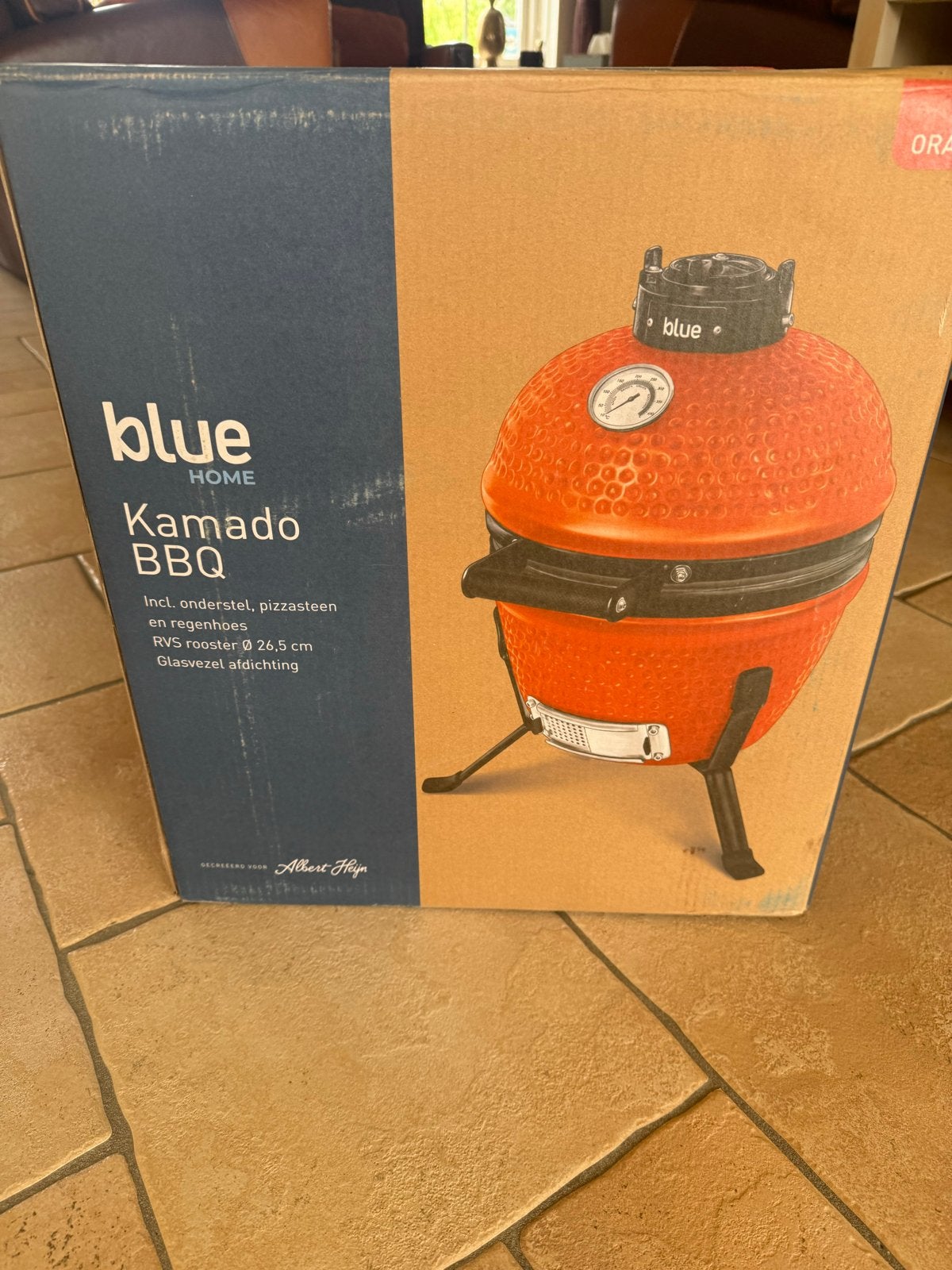 Blue Home Kamado BBQ - Nieuw in ongeopende doos, Ophalen, Nieuw