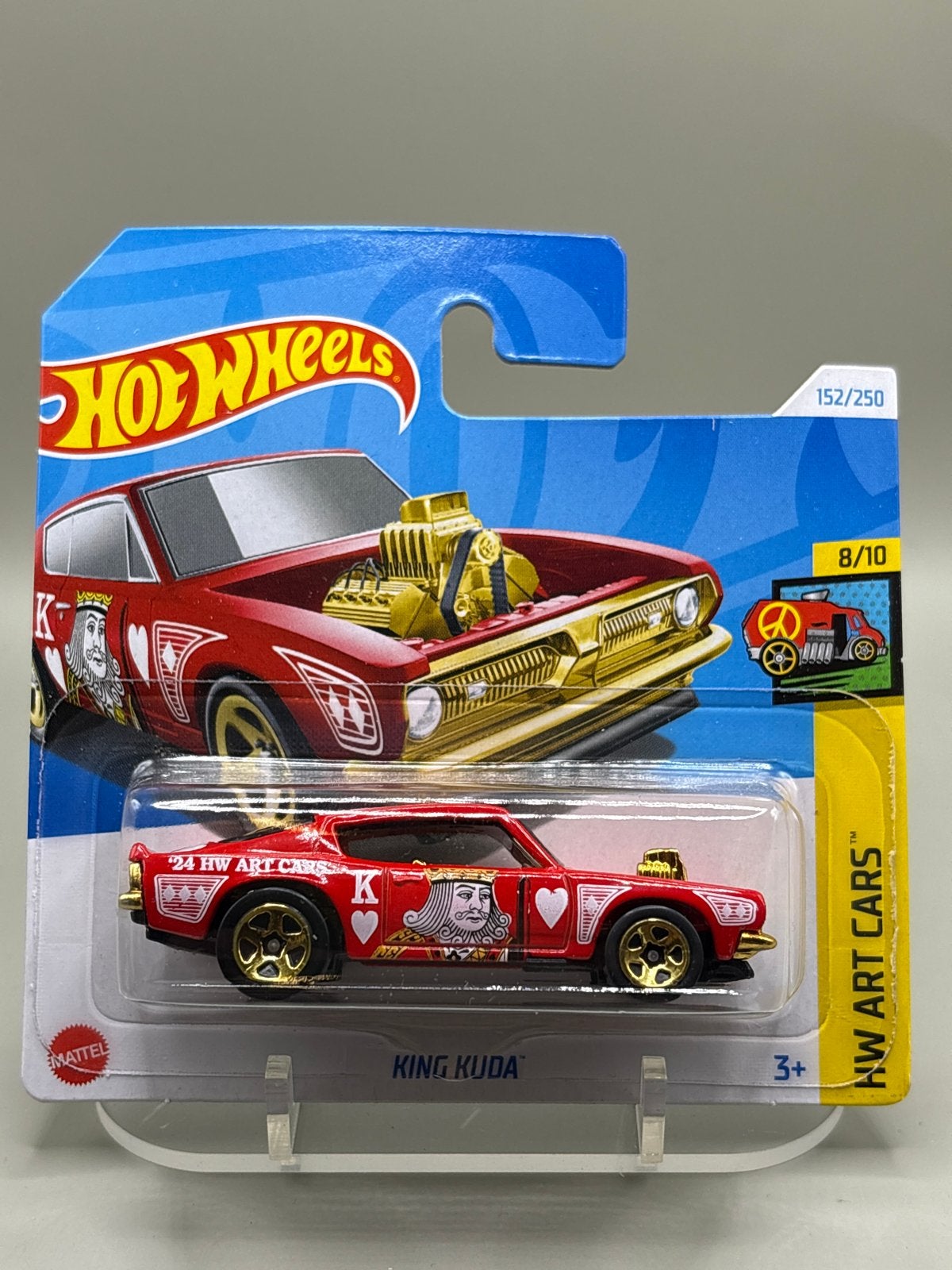 Hot Wheels 2024 King Kuda - HW Art Cars 152/250, Auto, Nieuw, Ophalen of Verzenden, Mattel