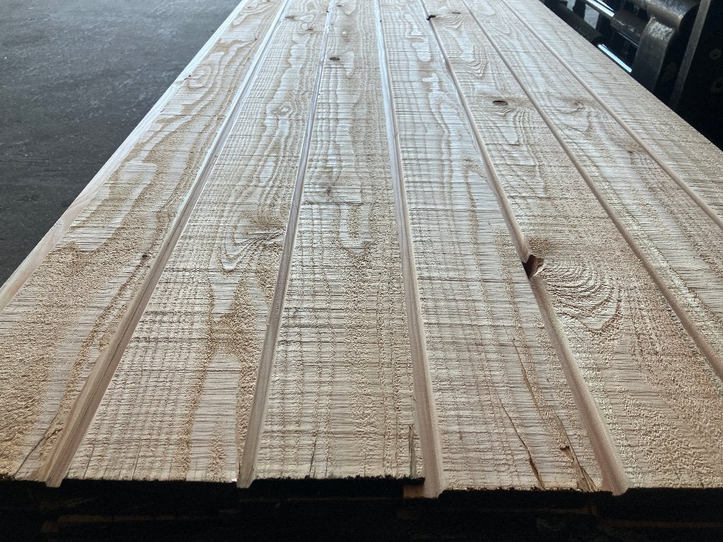 rabatdelen-planken-schutting-Douglas/Lariks-20x125 mm-€ 28m2, Ophalen, Planken, Nieuw, Hardhout