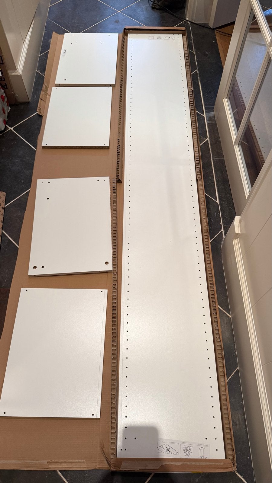 IKEA PAX inbouw stuk 236cm wit nieuw in doos, Ophalen, Nieuw