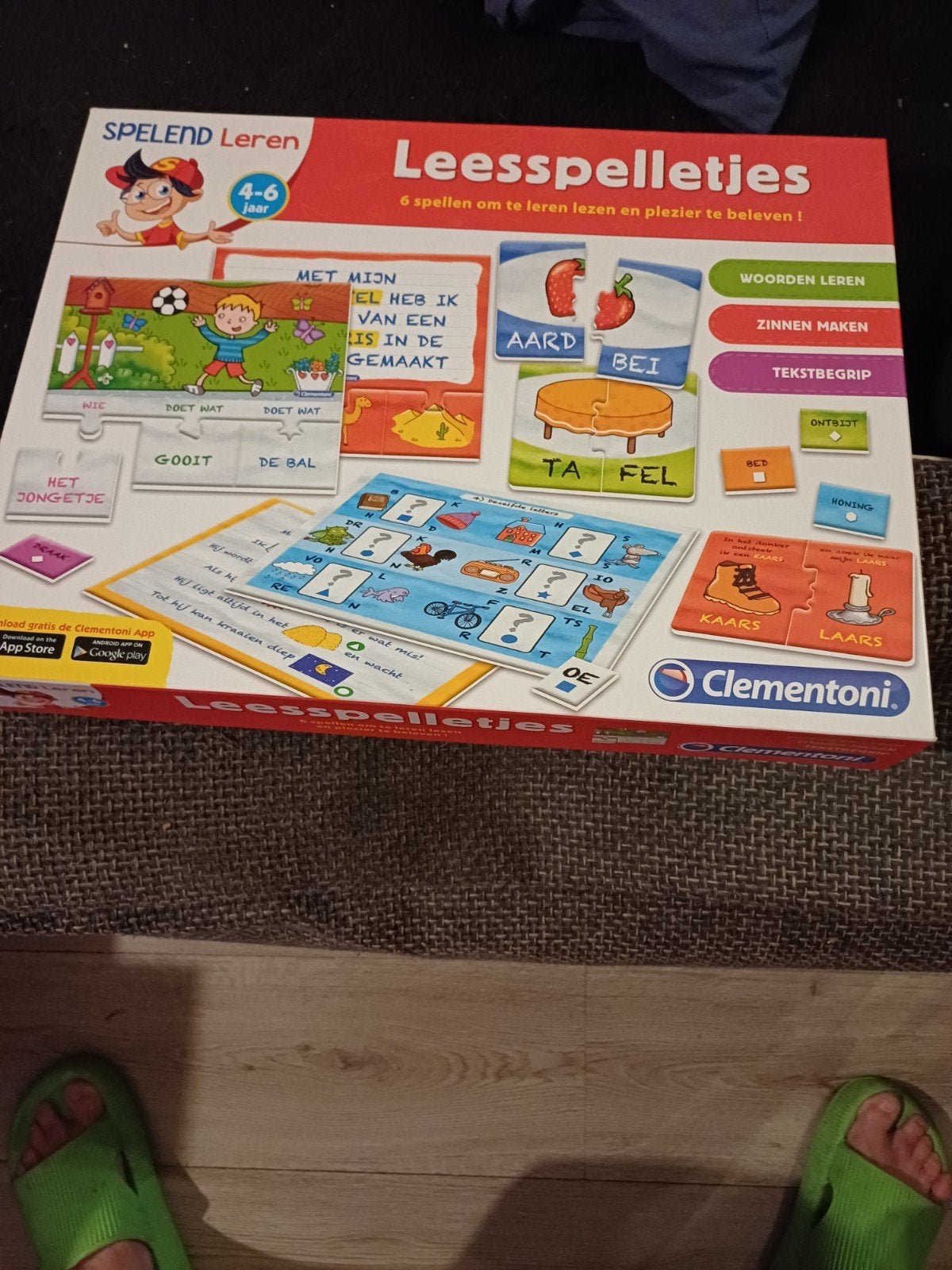 leesspelletjes, Ophalen, Nieuw, Clementoni