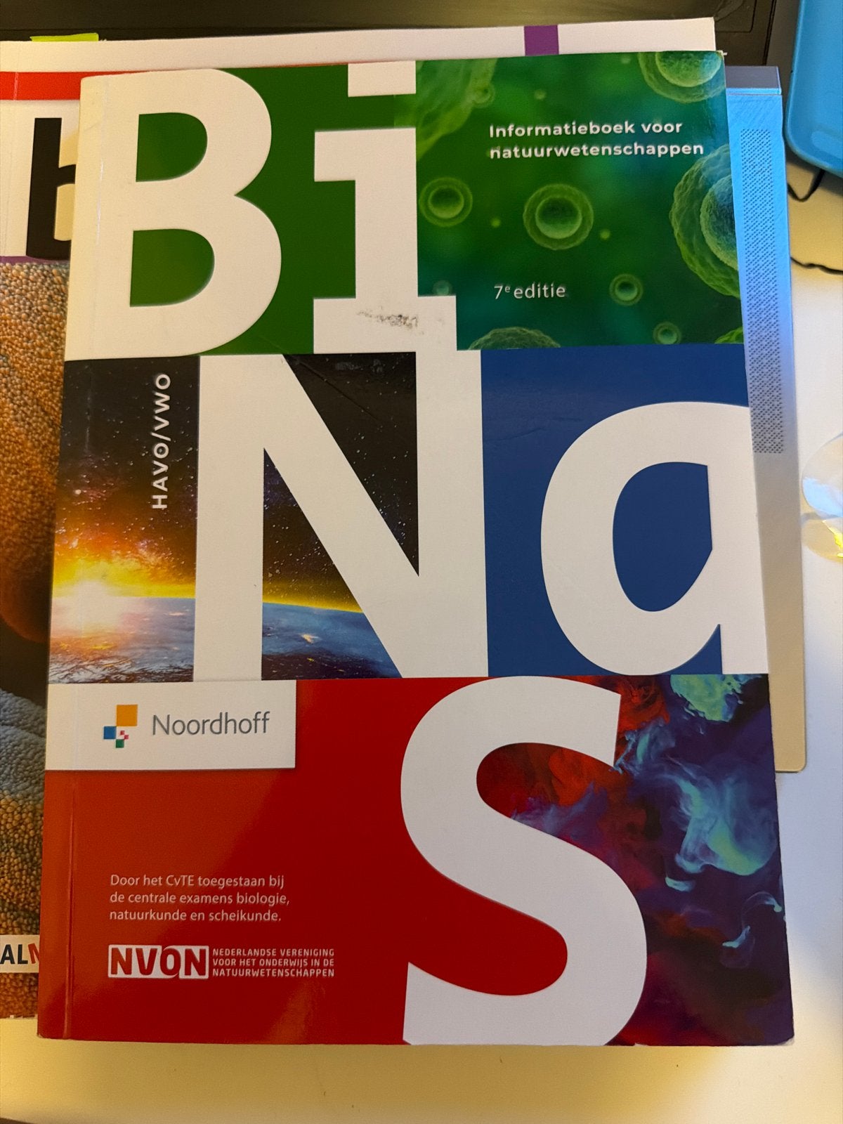 BiNaS HAVO/VWO 7e editie - Informatieboek natuurwetenschappe, Boeken, Ophalen of Verzenden, Beta, Zo goed als nieuw, Overige niveaus