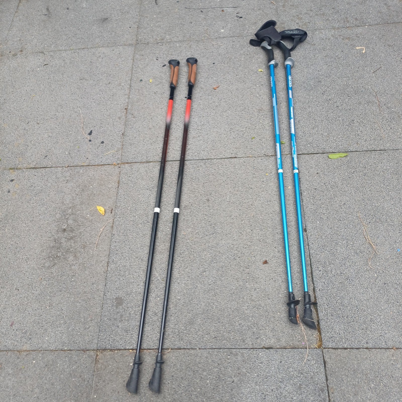 Wandel stokken nordic walking exel, Sport en Fitness, Bergsport en Wandelen, Ophalen of Verzenden, Zo goed als nieuw, Wandelstok