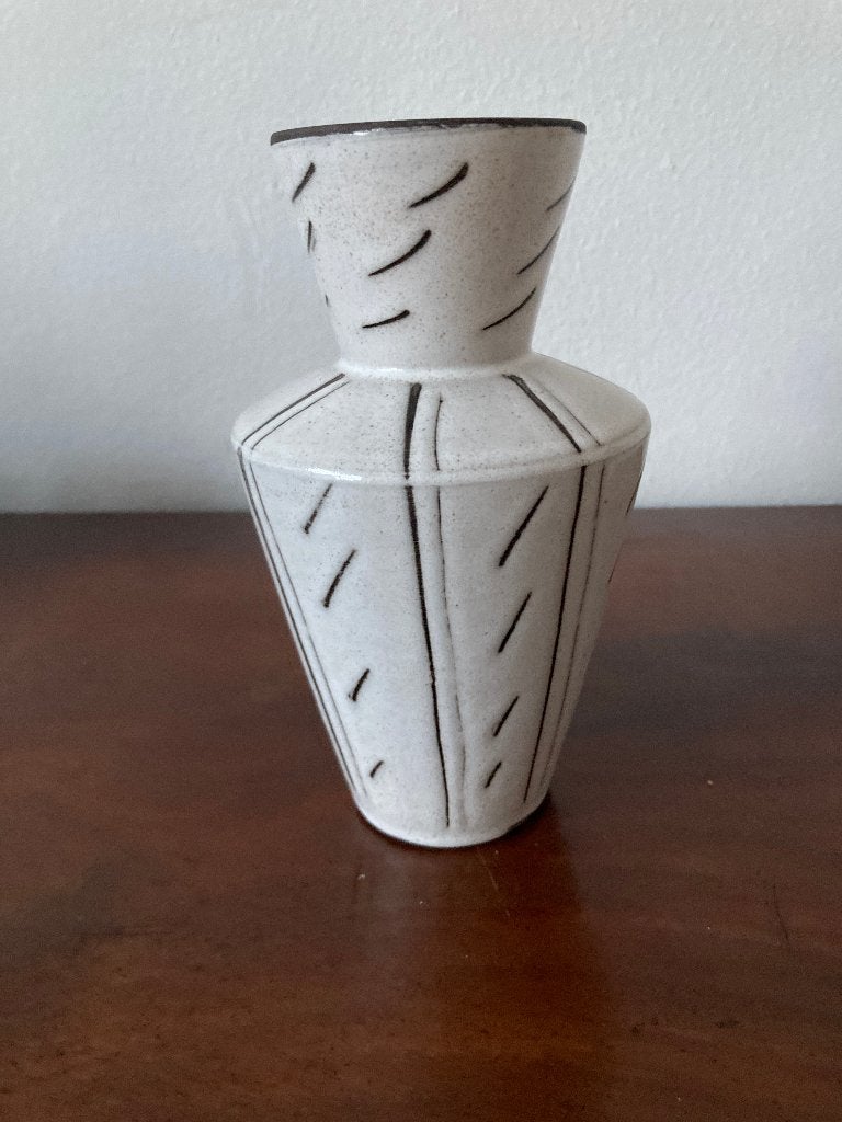 Mooi gestileerd vaasje, Antiek en Kunst, 16 cm, Meerkleurig, Vaas, Ophalen of Verzenden