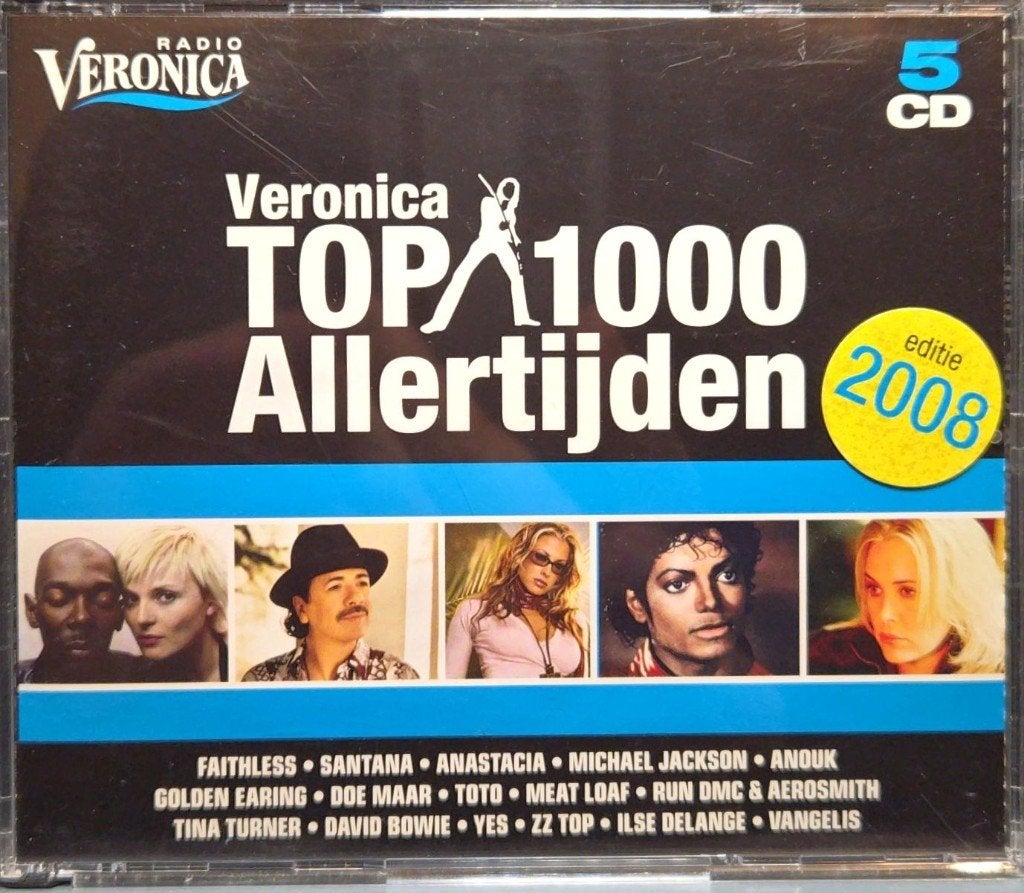 Veronica Top1000 allertijden 2008 = 5cd maar cd 4 ontbreekt!, Ophalen of Verzenden, Zo goed als nieuw, Pop