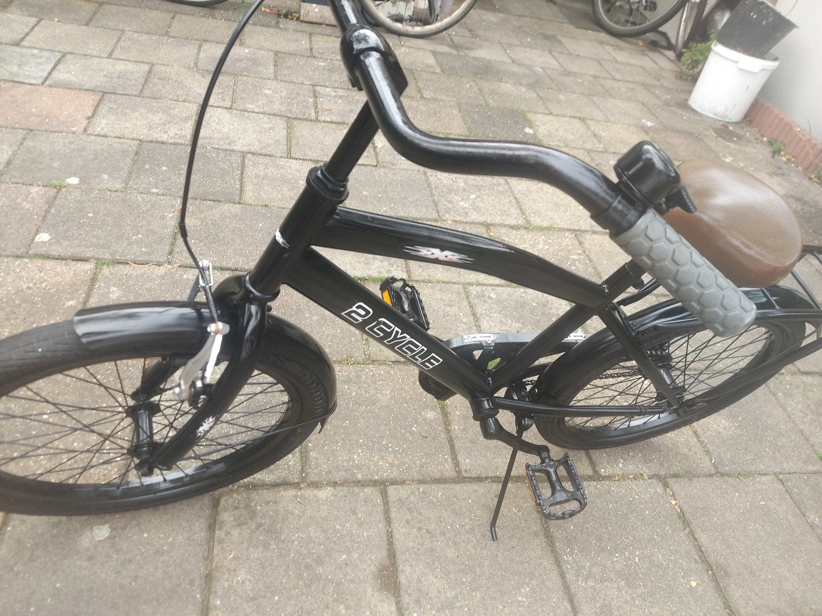 2Cycle opvouwbare fiets, 26 inch, zwart, Fietsen en Brommers, Overige merken, 20 inch of meer, Velgrem, Ophalen of Verzenden