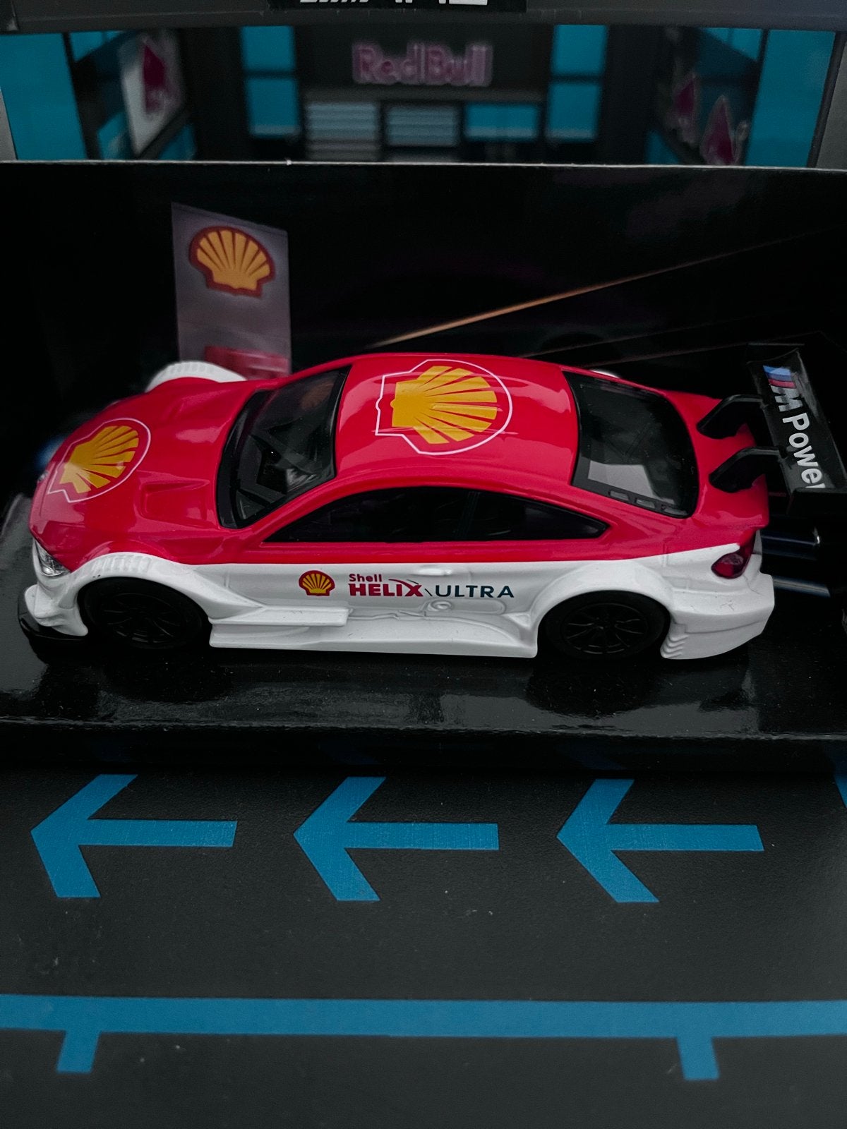 BMW M4 Motorsport Shell Helix Ultra modelauto, Ophalen of Verzenden, Nieuw, Overige typen