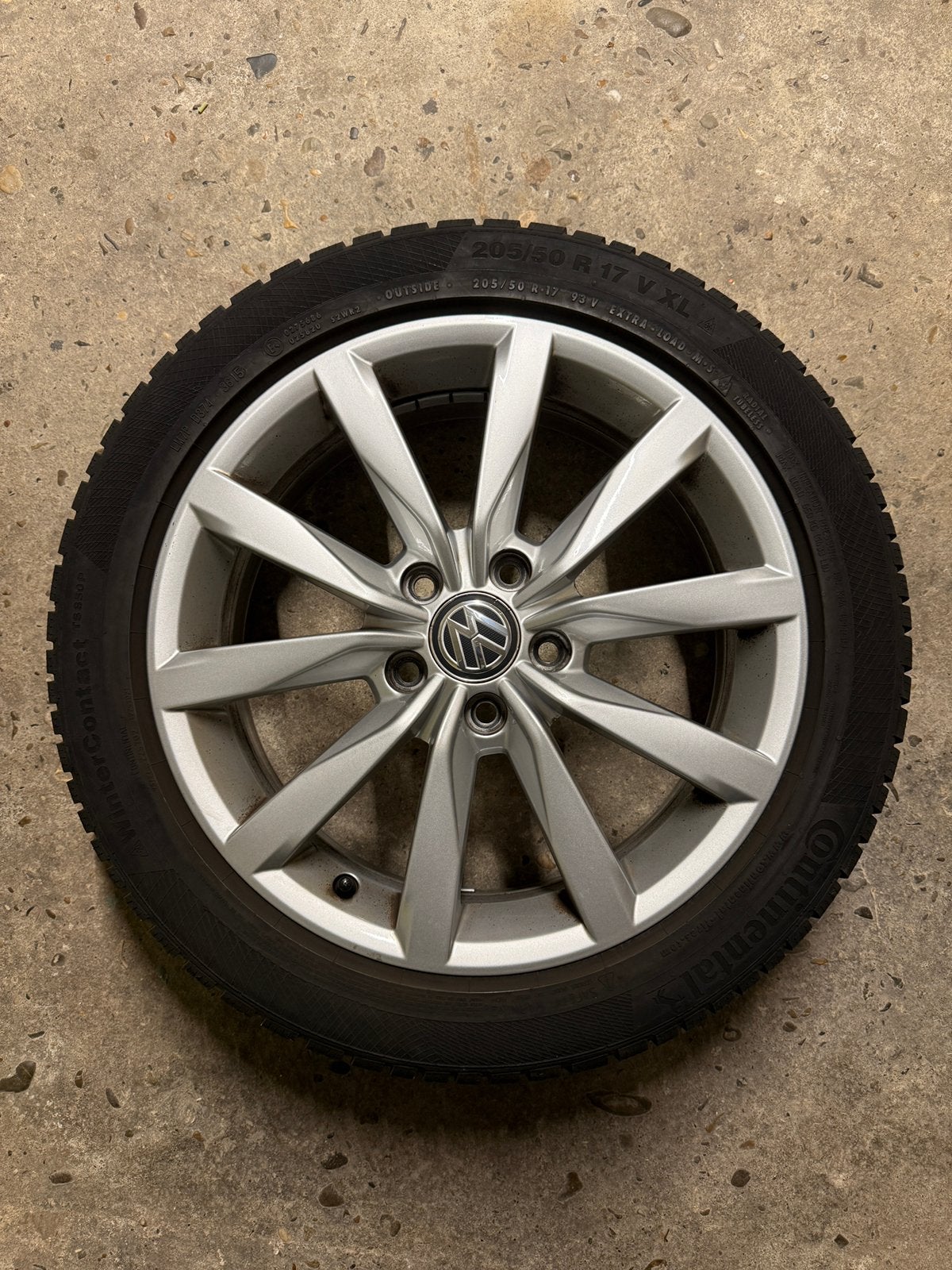 4 Volkswagen Dijon velgen 17 inch | 5x112 | Origineel, Ophalen