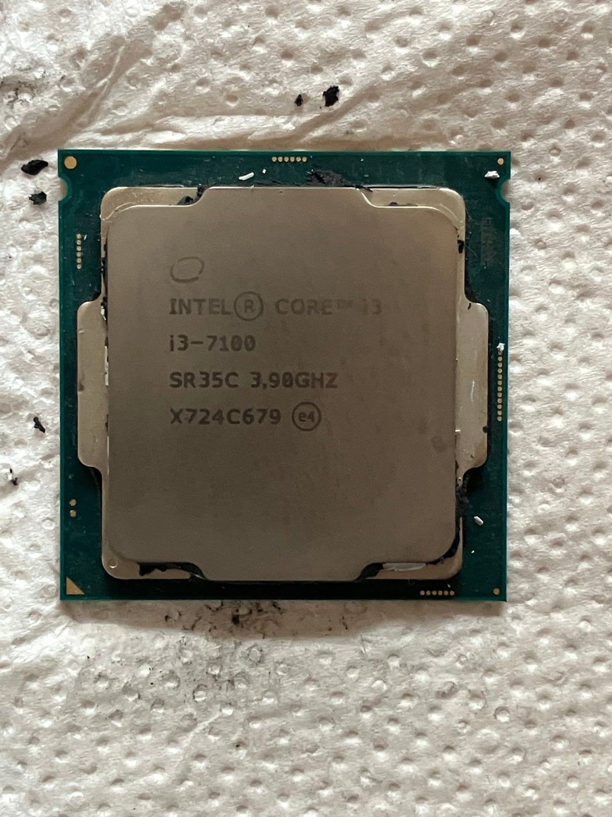 Intel Core i3-7100 Processor 3.90GHz, Computers en Software, Processors, Ophalen of Verzenden, Gebruikt, 2-core, 3 tot 4 Ghz