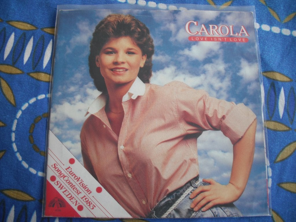 Carola - Love isn't  love., Cd's en Dvd's, Vinyl Singles, Ophalen of Verzenden, Zo goed als nieuw, Pop