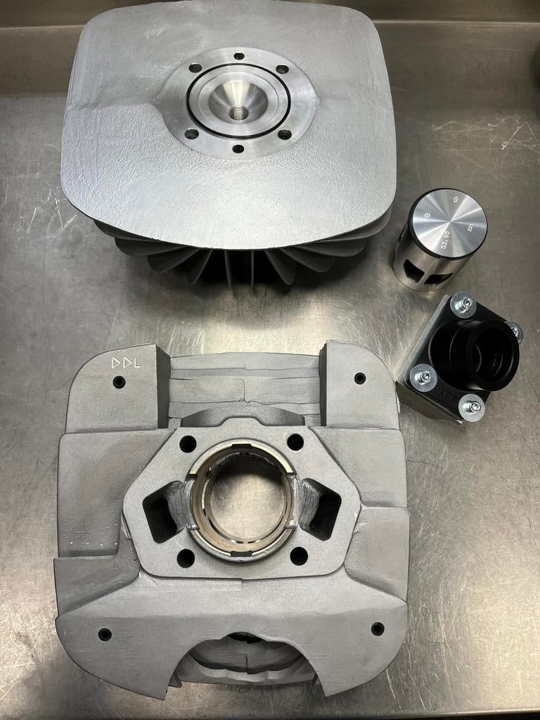 DDL Tuning Zundapp KS 150cc AC cilinder set, Fietsen en Brommers, Verkoop@ddltuning.nl, Ophalen of Verzenden, Cilinder, 3286AX