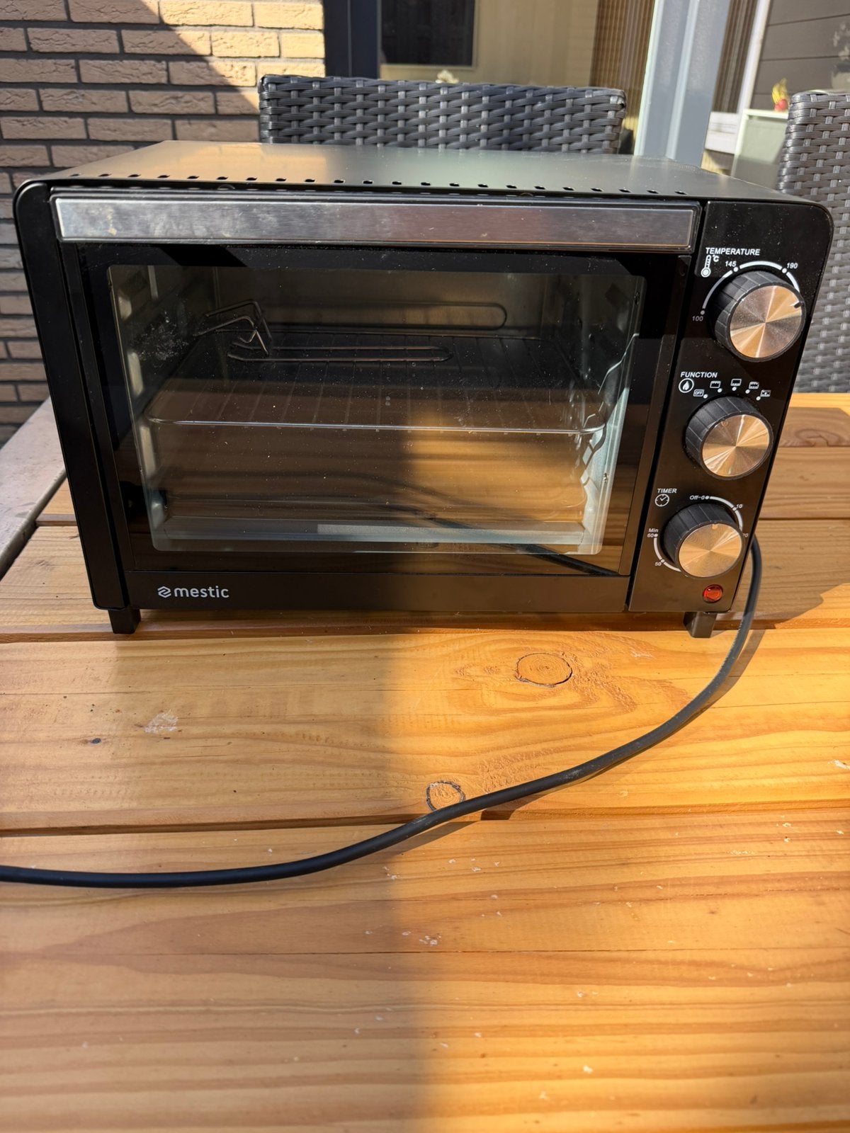 Mestic oventje, Witgoed en Apparatuur, Ovens, Ophalen of Verzenden, Zo goed als nieuw, Minder dan 45 cm