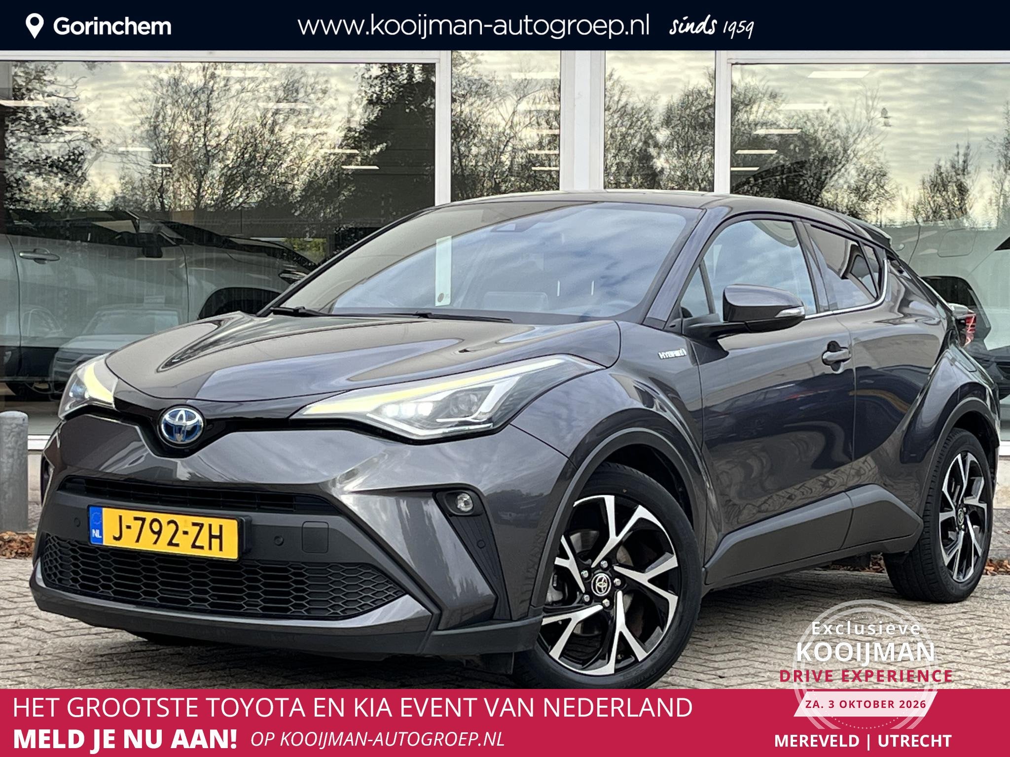 Toyota C-HR 1.8 Hybrid First Edition / bearlock / dodehoekde