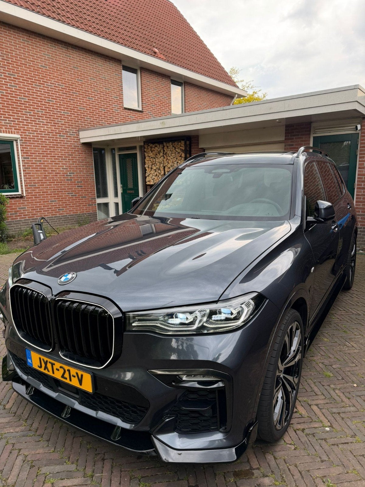BMW X7 Xdrive40d 340pk Aut. 2021 Grijs, Auto's, 2993 cc, 7 stoelen, 340 pk, X7