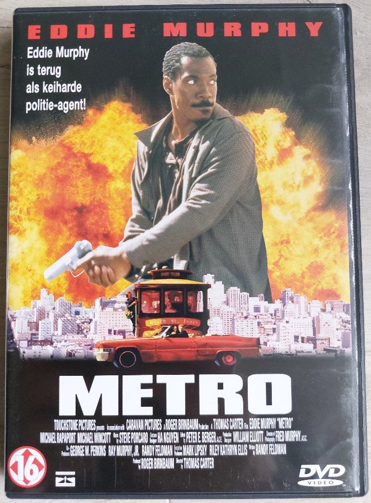 DVD Metro (1997), Vanaf 16 jaar, Ophalen, Zo goed als nieuw, Actie