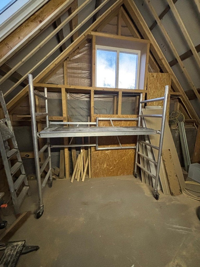 Kamersteiger aluminium – Compact en verrijdbaar, Ophalen, Gebruikt