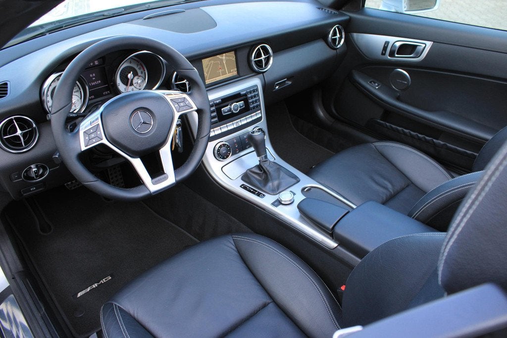 Mercedes-Benz SLK-Klasse 200 AMG Pano | Airscarf | Stoelverw, Auto's, Mercedes-Benz, Automaat, Euro 5, 4 cilinders, Cabriolet
