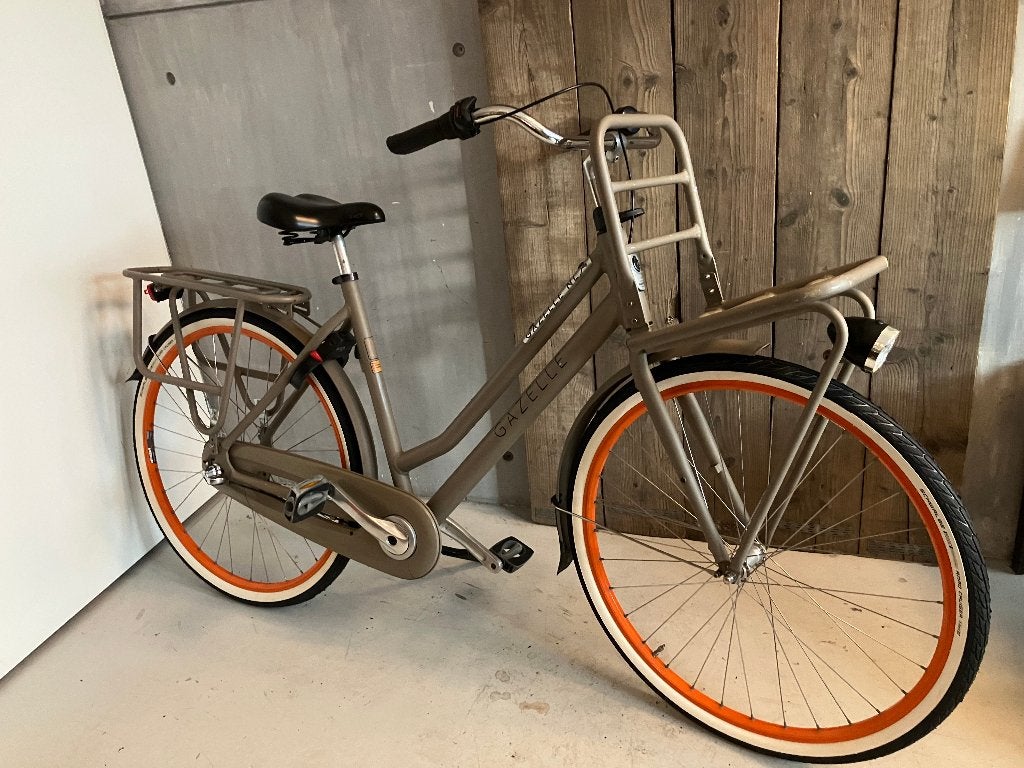 Gazelle Heavy Duty 28" 3 versnellingen 54cm NIEUWE BANDEN, Terugtraprem, 53 tot 56 cm, (Extra) lage instap, Zo goed als nieuw