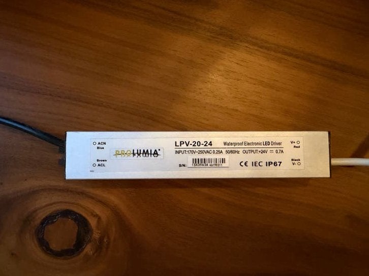 Prolumia LPV 20/24 LED verlichting – 20W/24W, Ophalen of Verzenden, Gebruikt, Overige typen