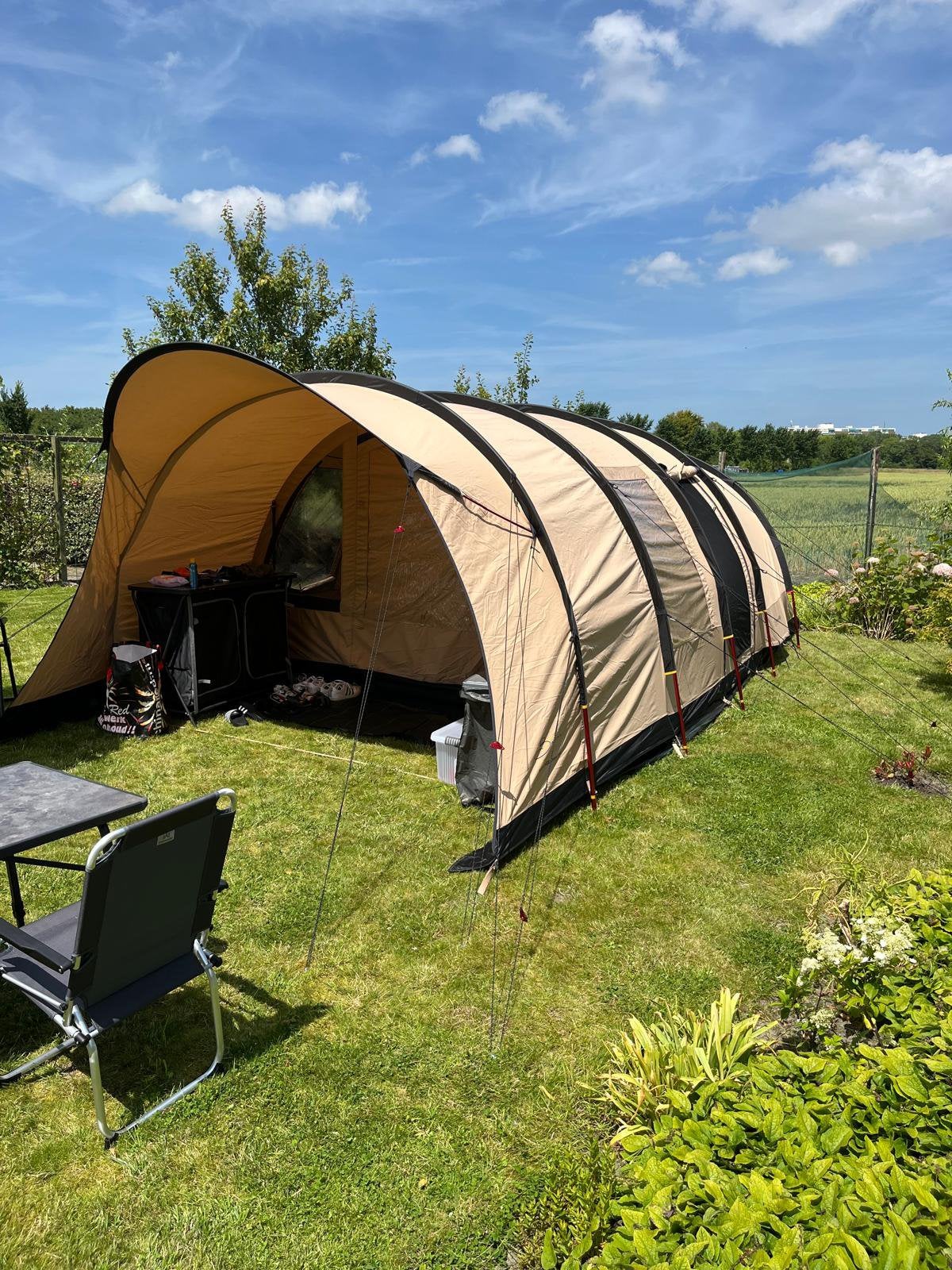 Bardani Spitfire 340 XL Deluxe RSTC Tunneltent Beige, Ophalen, Zo goed als nieuw, Tot en met 4