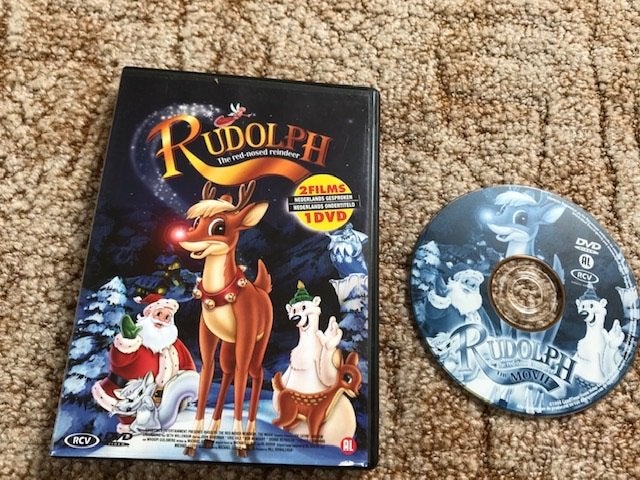 DVD Rudolph, kerst tekenfilm,animatie, Alle leeftijden, Ophalen of Verzenden, Gebruikt