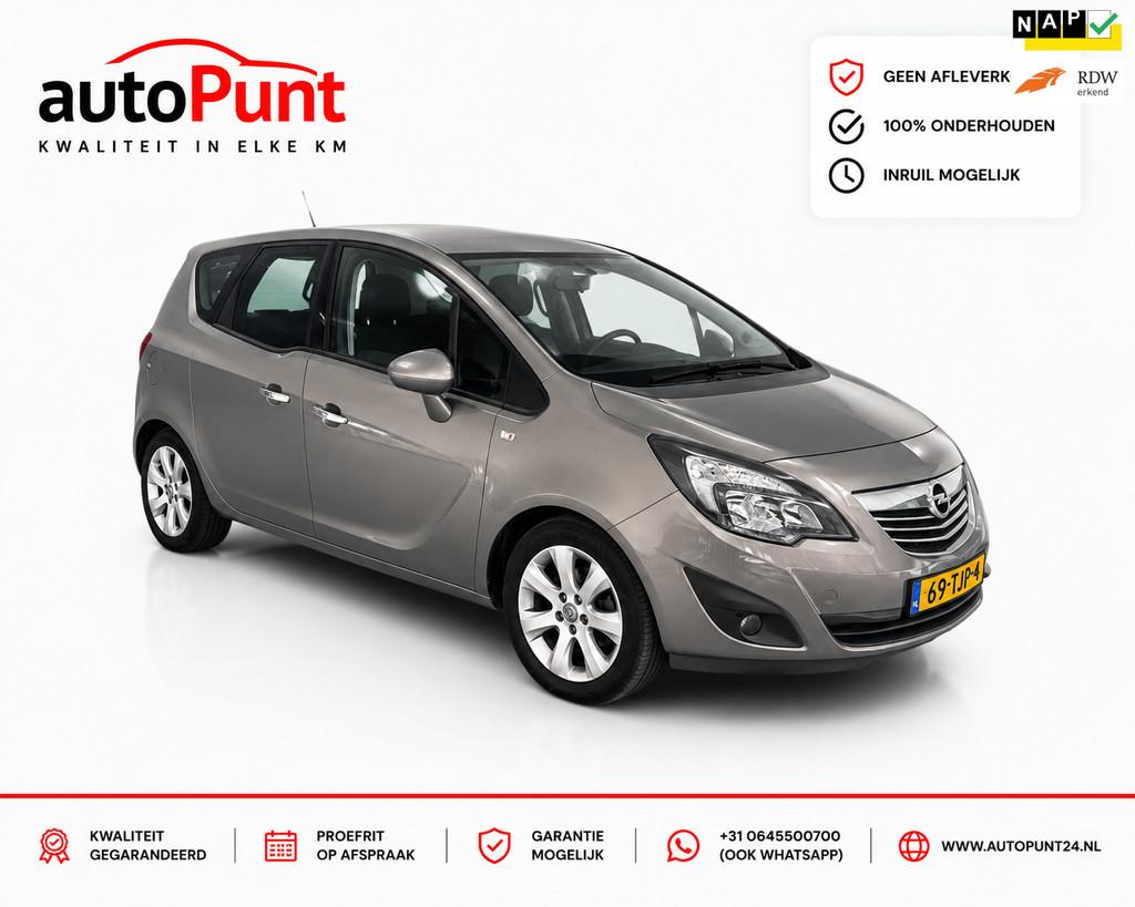 Opel Meriva 1.4 Turbo Cosmo, Auto's, Opel, Voorwielaandrijving, Euro 5, Gebruikt, 4 cilinders