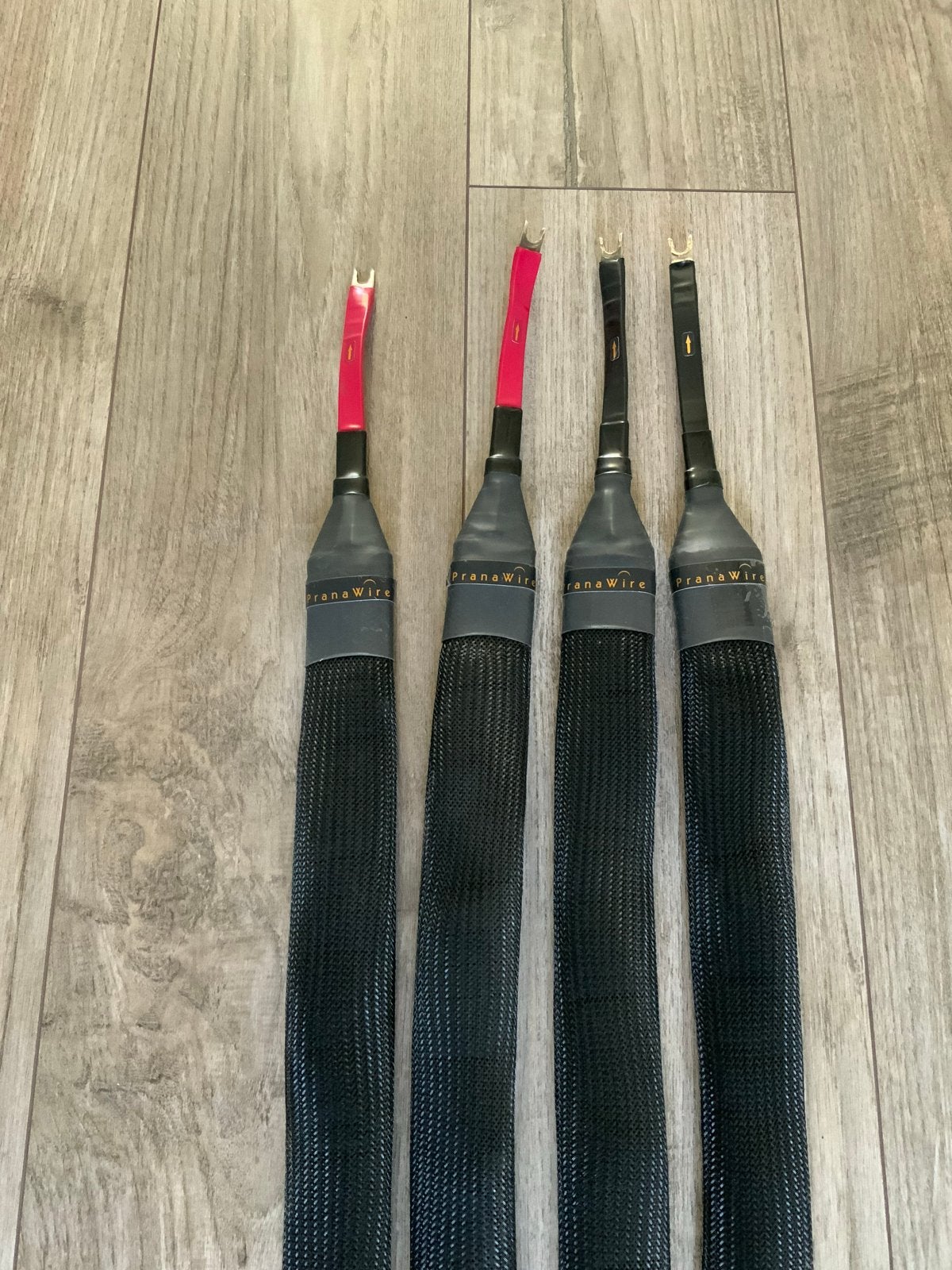 PranaWire Cosmos Luidsprekerkabel, Ophalen, Zo goed als nieuw, 2 tot 5 meter, Luidsprekerkabel