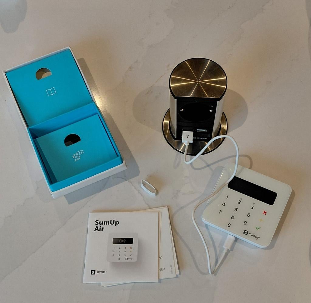 SumUp Air Betaalterminal met Oplaadstation, Verzamelen, Elektronische Apparatuur, Ophalen of Verzenden