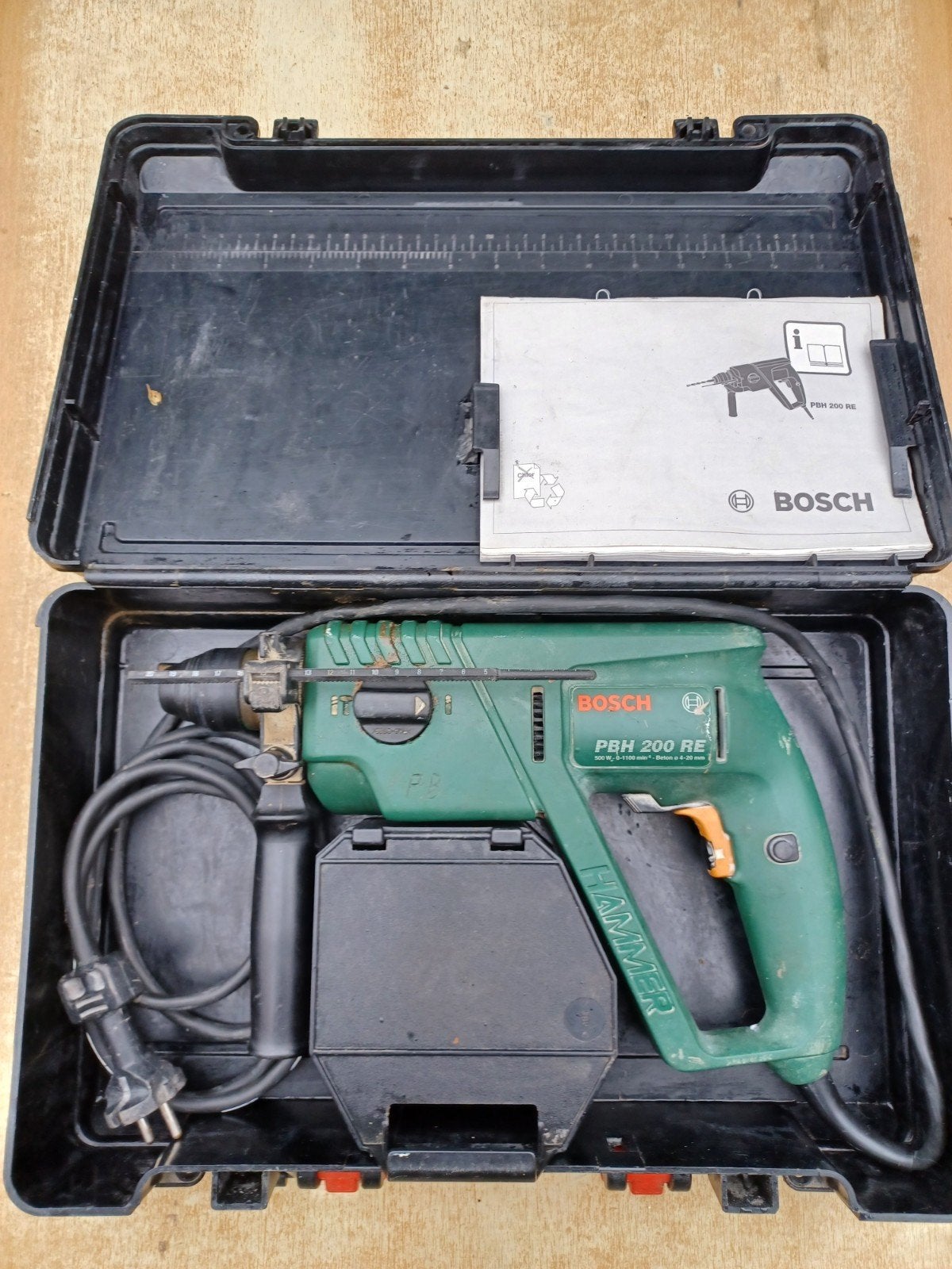 Bosch hamerboor SDS plus, Ophalen, Boor- en/of Breekhamer