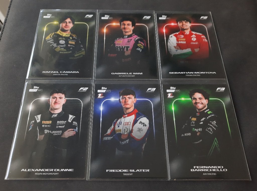 Topps Lights Out F1 2026 - Diverse Next Gen F2/F3 kaarten, Ophalen of Verzenden, Nieuw, Plaatje