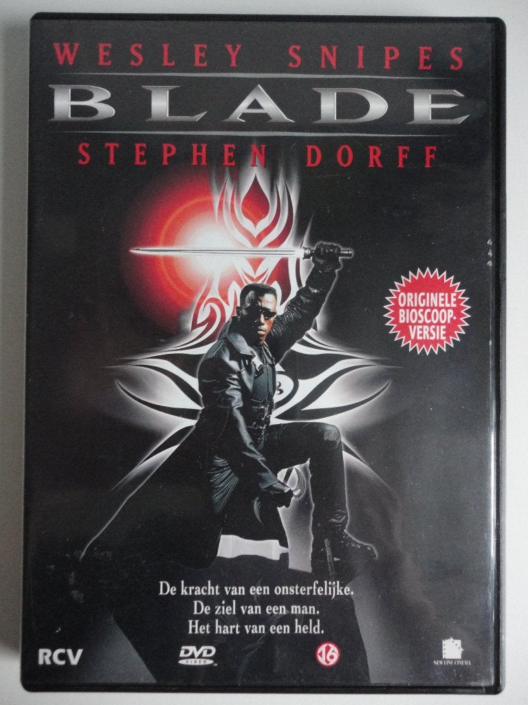 Blade (1998), Cd's en Dvd's, Dvd's | Actie, Zo goed als nieuw, Actie, Extra's, Vanaf 16 jaar, Engels, Nederlands, Ophalen of Verzenden