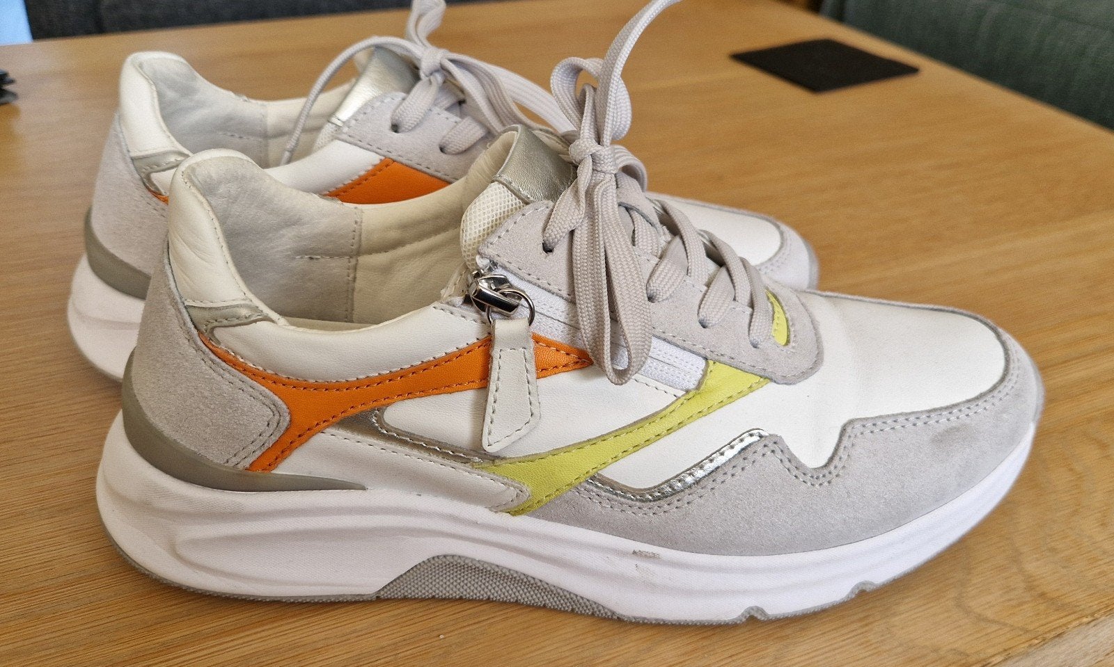 Gabor Rolling Soft sneakers maat 39, Wit, Gabor, Ophalen of Verzenden, Sneakers of Gympen