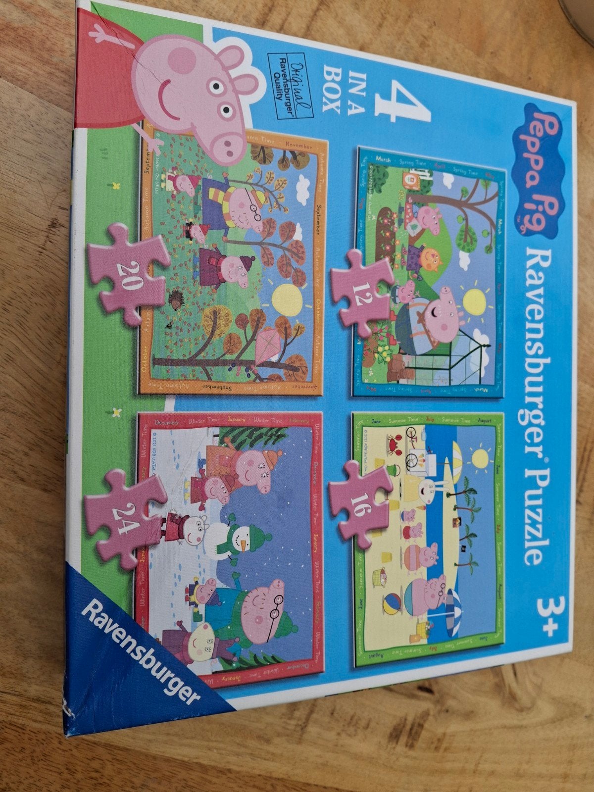 Pegga Big Puzzel compleet, Ophalen of Verzenden, 10 tot 50 stukjes