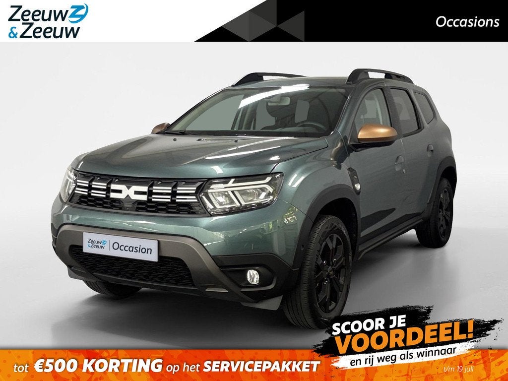 Dacia Duster 1.0 TCe 100 ECO-G Extreme NAVI AIRCO CAMERA CRU, Auto's, Dacia, Bedrijf, Te koop, Duster, 360° camera, ABS, Achteruitrijcamera
