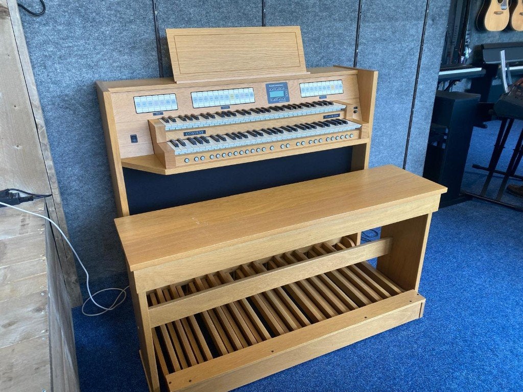 Content Clavis 224, Muziek en Instrumenten, Orgels, 2 klavieren, Gebruikt, Info@contentorgels.nl, Marienhoef 7 Ermelo