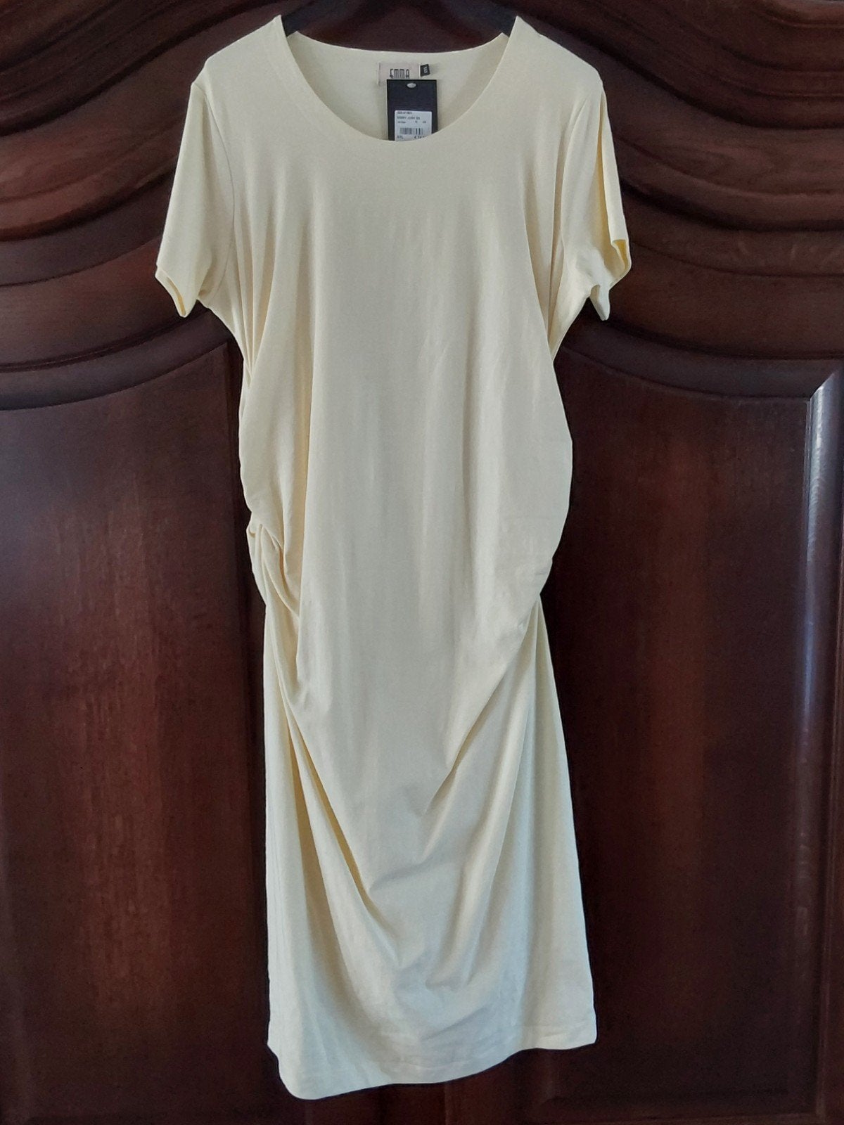 Jurk - Emma, Ophalen, Nieuw, Maat 46/48 (XL) of groter, Onder de knie