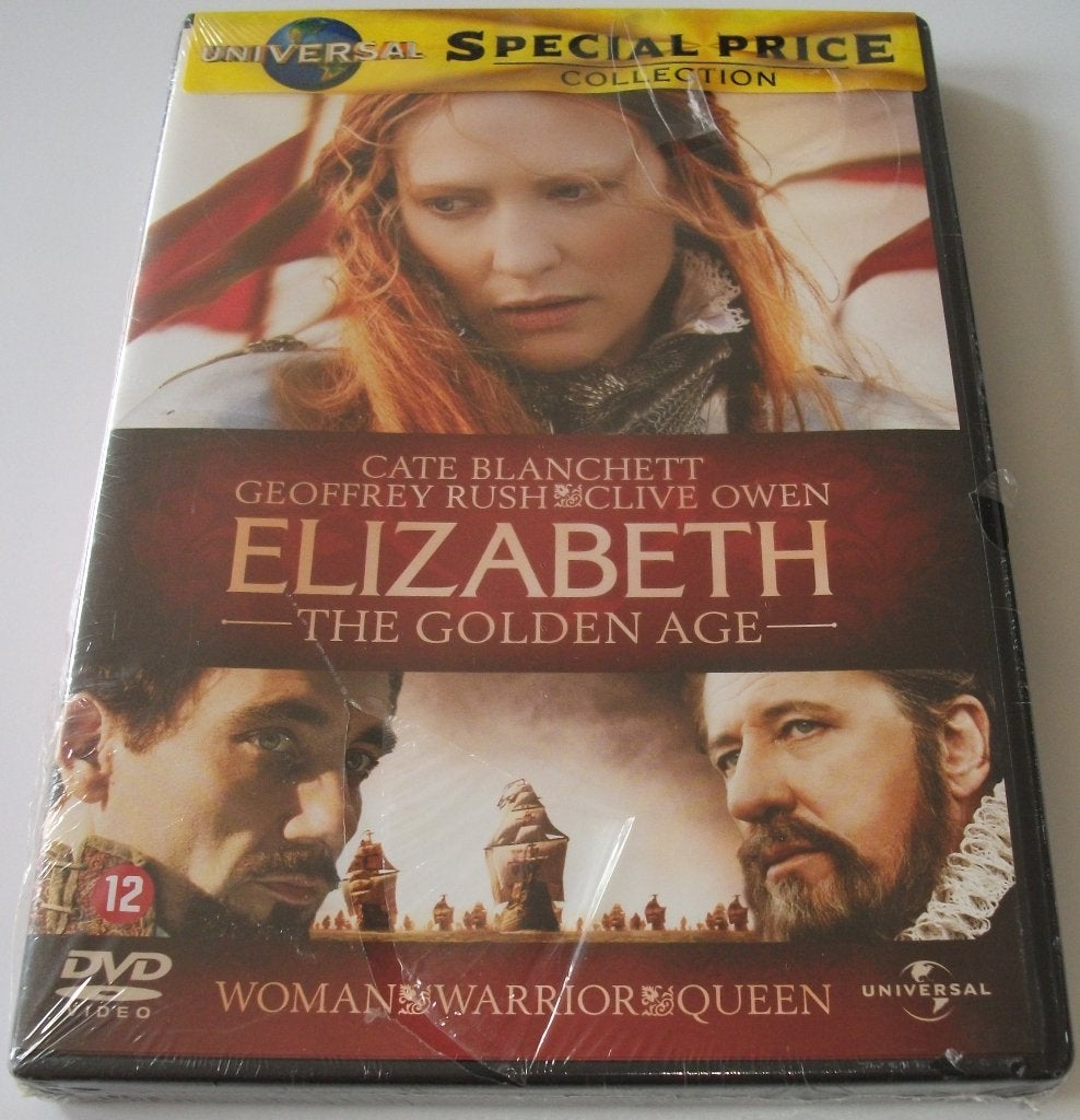 Dvd *** ELIZABETH *** The Golden Age *NIEUW*, Cd's en Dvd's, Dvd's | Drama, Nieuw in verpakking, Historisch of Kostuumdrama, Vanaf 12 jaar