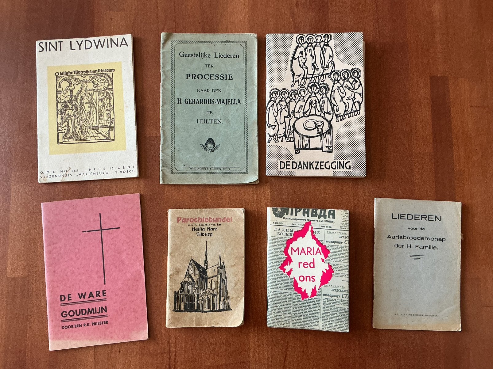 Lot 7 Religieuze Boekjes o.a. Maria Red Ons., Ophalen of Verzenden, Gebruikt, Boek, Christendom | Katholiek