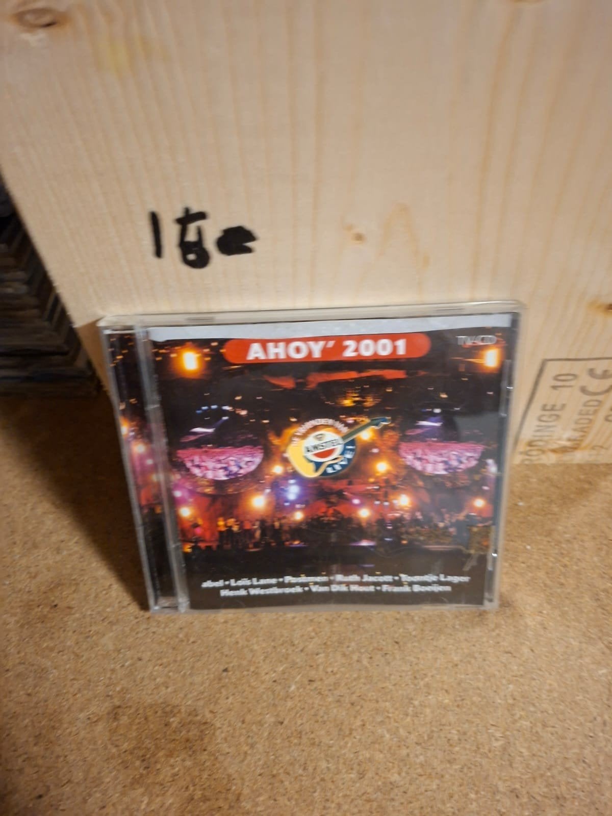 Ahoy' 2001 CD - Diverse Artiesten Live, Ophalen of Verzenden, Gebruikt, Pop, Verzamelalbum